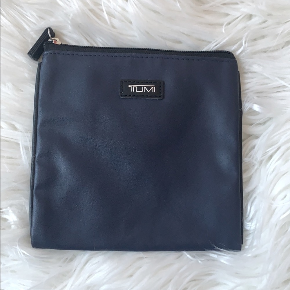 TUMI NAVY BLUE POUCH